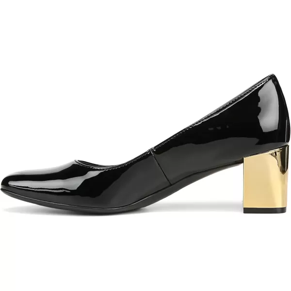 Naturalizer Womens Karina Low Block Heel Square Toe Pump