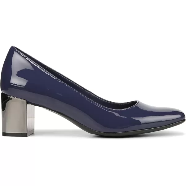 Naturalizer Womens Karina Low Block Heel Square Toe Pump