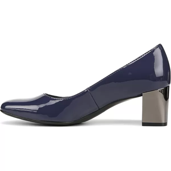 Naturalizer Womens Karina Low Block Heel Square Toe Pump