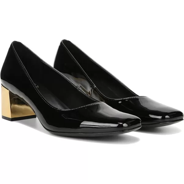 Naturalizer Womens Karina Low Block Heel Square Toe Pump