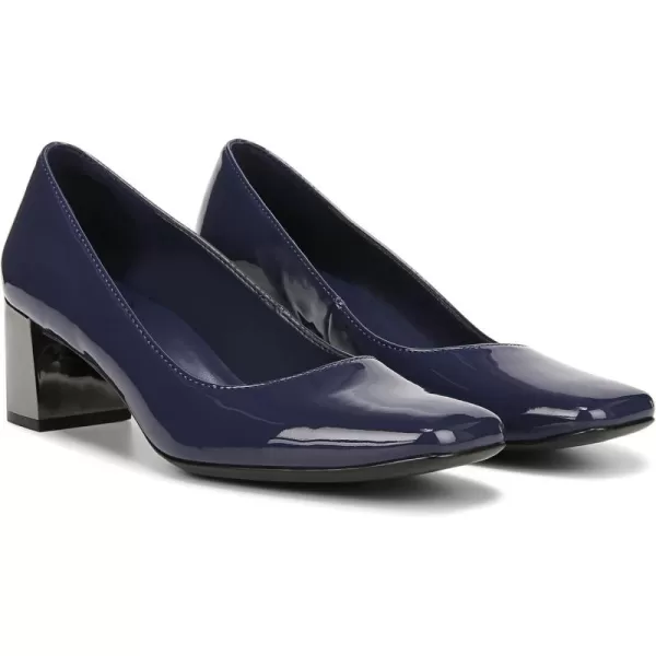 Naturalizer Womens Karina Low Block Heel Square Toe Pump