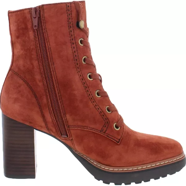Naturalizer Women Callie Bootie Heeled Lace Up Boot