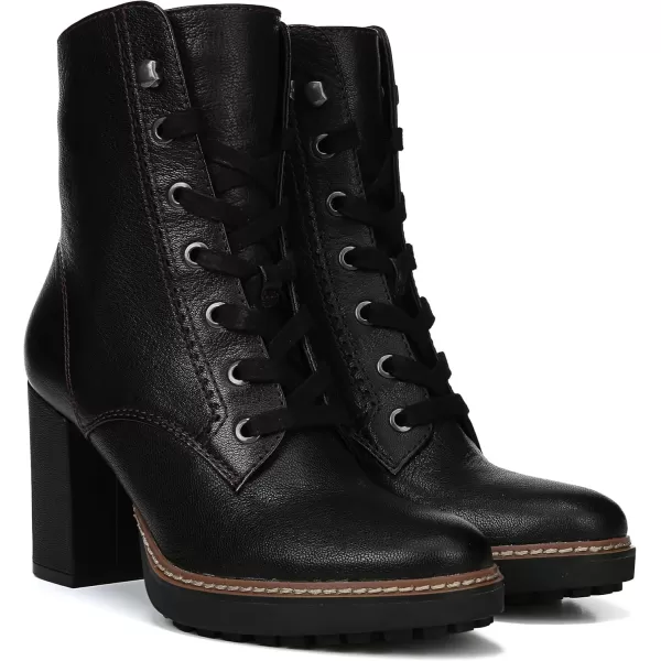 Naturalizer Women Callie Bootie Heeled Lace Up Boot
