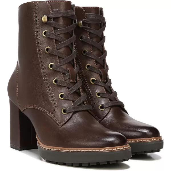 Naturalizer Women Callie Bootie Heeled Lace Up Boot