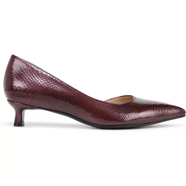 Naturalizer Womens Gallent Pointed Toe Kitten Heel Pump