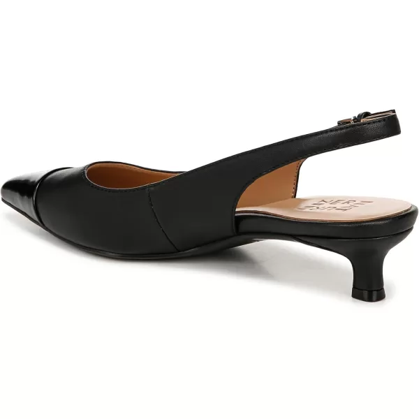 Naturalizer Womens Gazing Cap Toe Slingback Kitten Heel