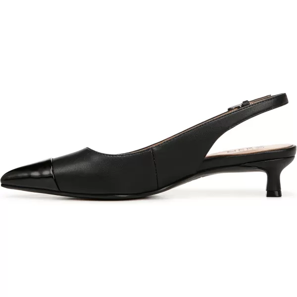 Naturalizer Womens Gazing Cap Toe Slingback Kitten Heel