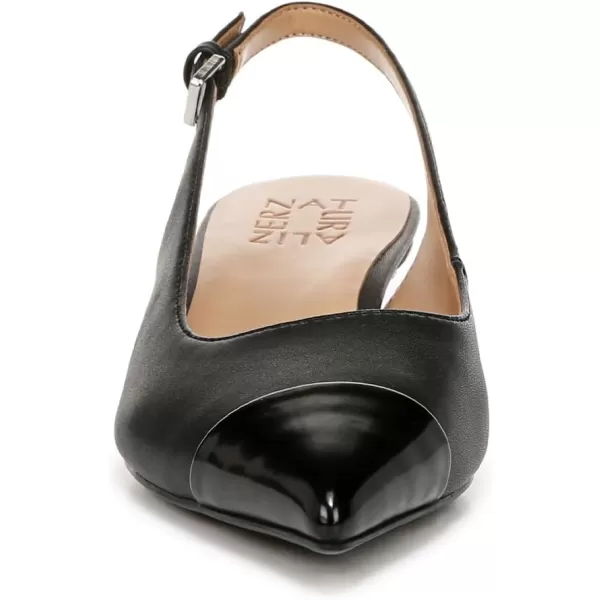 Naturalizer Womens Gazing Cap Toe Slingback Kitten Heel