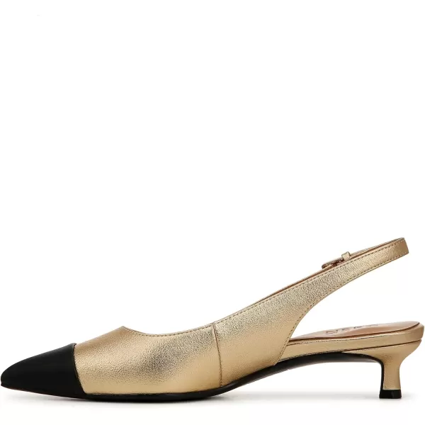 Naturalizer Womens Gazing Cap Toe Slingback Kitten Heel