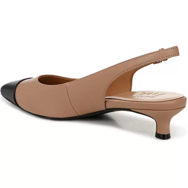 Naturalizer Womens Gazing Cap Toe Slingback Kitten Heel