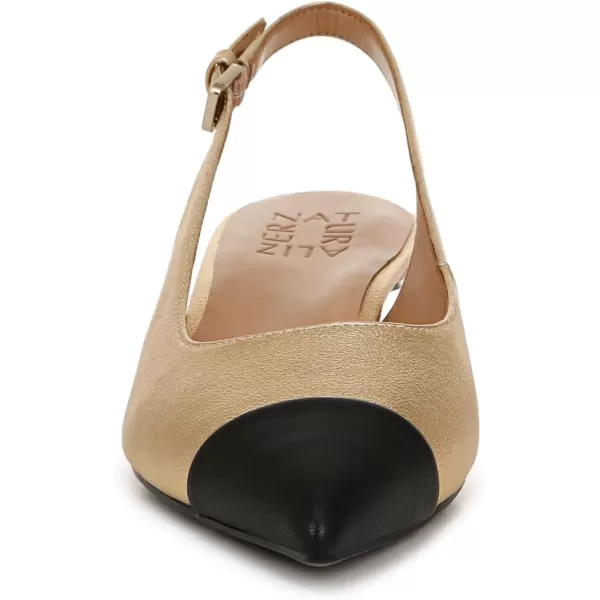 Naturalizer Womens Gazing Cap Toe Slingback Kitten Heel