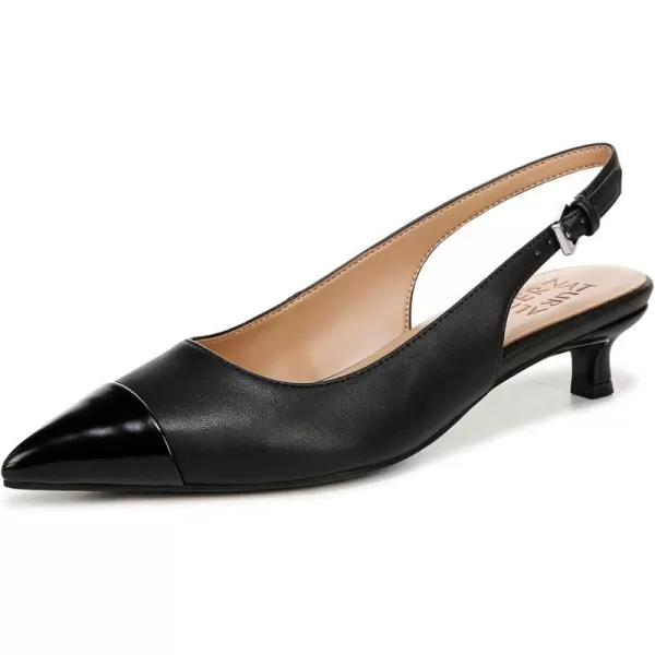 Naturalizer Womens Gazing Cap Toe Slingback Kitten Heel