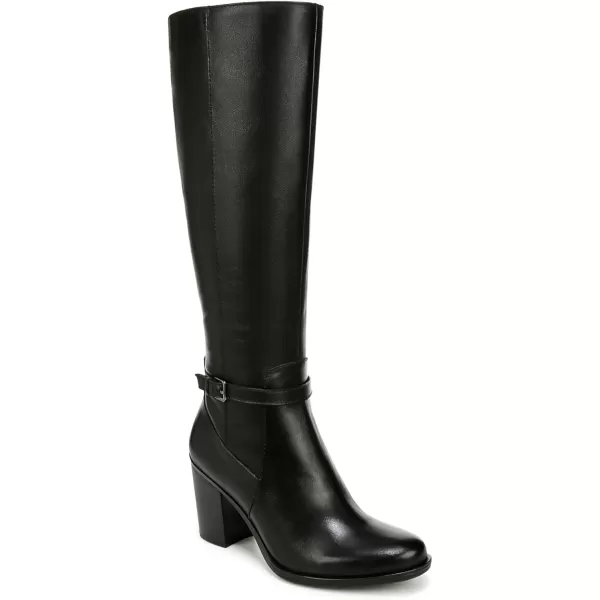 Naturalizer Womens Kalina Knee High Tall Boots Black Extra Wide Calf 9 WW