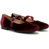 imageNaturalizer Womens Kelly Mary Jane FlatCab Sav Red Velvet