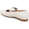 imageNaturalizer Womens Kelly Mary Jane FlatWarm White Leather