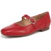 Crimson Red Leather