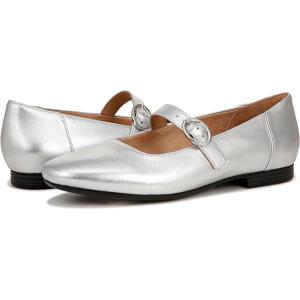 imageNaturalizer Womens Kelly Mary Jane FlatSilver Leather