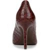 imageNaturalizer Womens Anna Pointed Toe High Heel PumpCranberry Red Croco