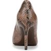 imageNaturalizer Womens Anna Pointed Toe High Heel PumpWarm Taupe Snake