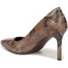imageNaturalizer Womens Anna Pointed Toe High Heel PumpWarm Taupe Snake