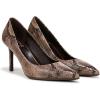 imageNaturalizer Womens Anna Pointed Toe High Heel PumpWarm Taupe Snake