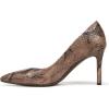 imageNaturalizer Womens Anna Pointed Toe High Heel PumpWarm Taupe Snake