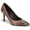 imageNaturalizer Womens Anna Pointed Toe High Heel PumpWarm Taupe Snake