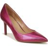 Fuchsia Pink Leather