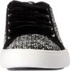 imageNaturalizer Womens Morrison LaceUp Fashion SneakerBlackWhite Tweed Fabric