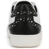 imageNaturalizer Womens Morrison LaceUp Fashion SneakerWhiteBlack Stud