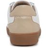 imageNaturalizer Womens Morrison LaceUp Fashion SneakerWhiteTan Bottom