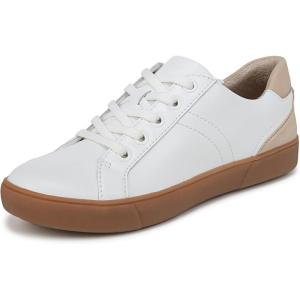imageNaturalizer Womens Morrison LaceUp Fashion SneakerWhiteTan Bottom