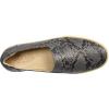 imageNaturalizer Soul Womens Kemper SlipOn SneakerGreyBlack Snake