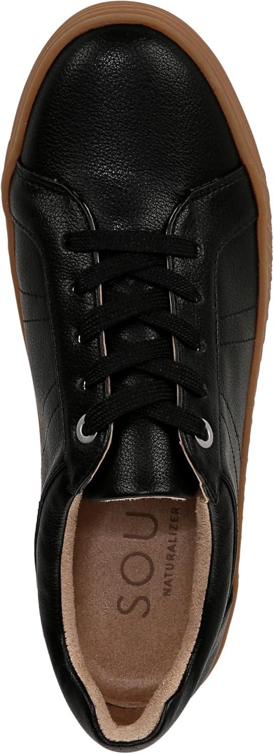 imageNaturalizer Soul Womens Neela LaceUp SneakerBlackTan Bottom