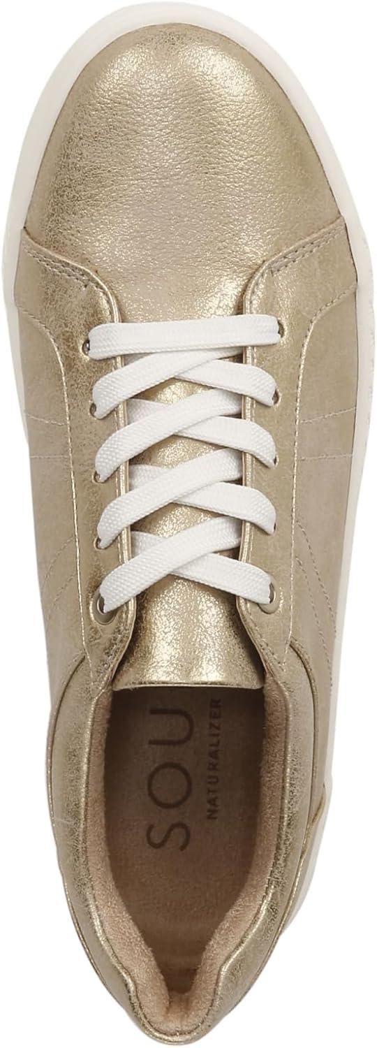 imageNaturalizer Soul Womens Neela LaceUp SneakerGold Metallic