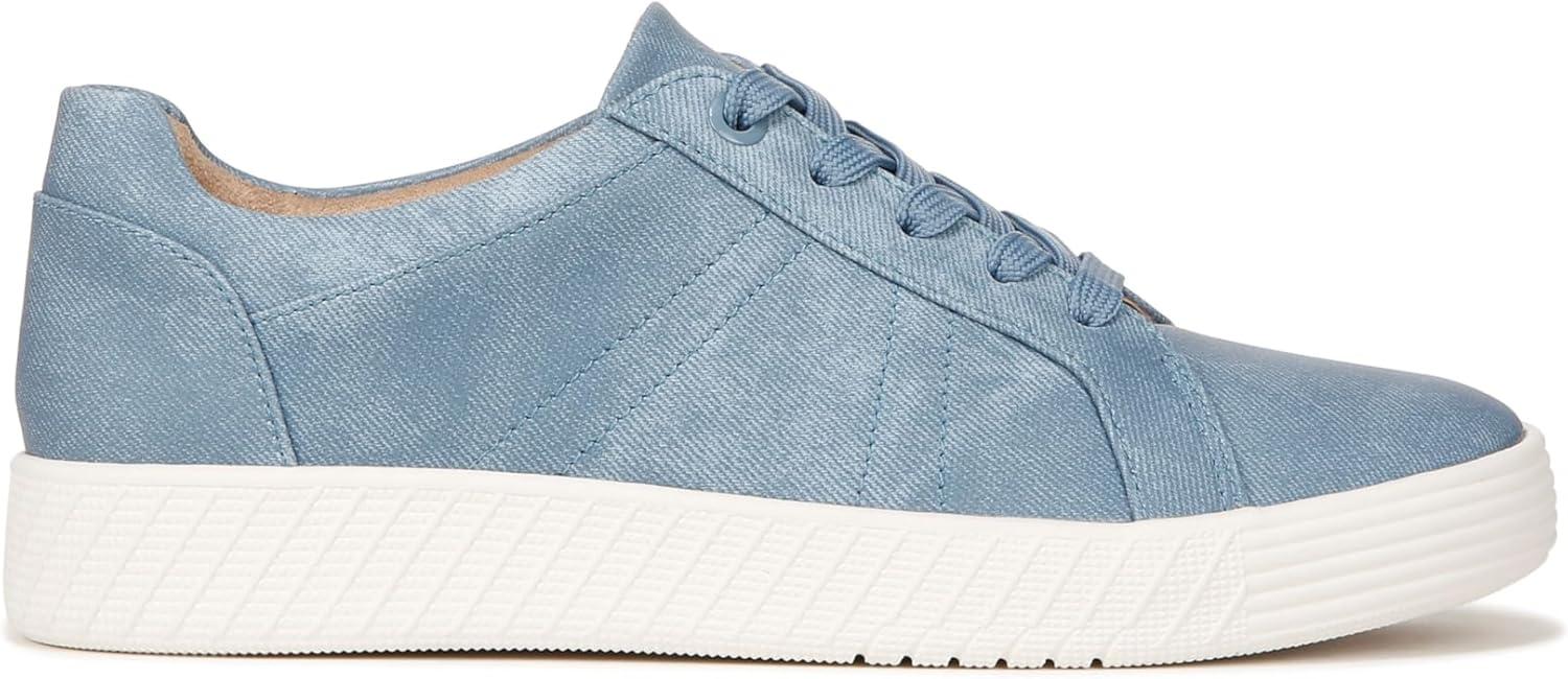 imageNaturalizer Soul Womens Neela LaceUp SneakerMid Blue Fabric