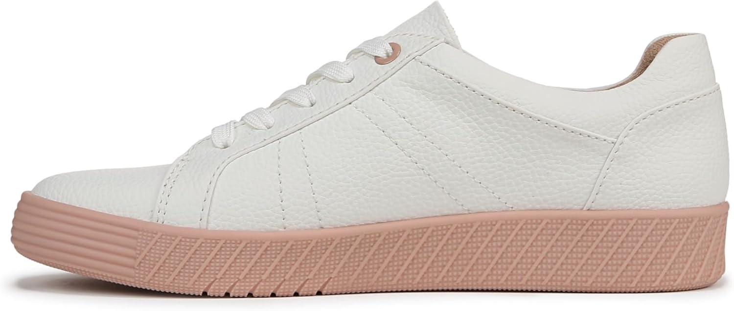 imageNaturalizer Soul Womens Neela LaceUp SneakerWhiteBlush Pink