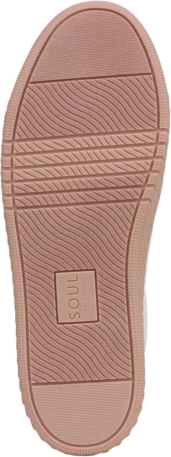 imageNaturalizer Soul Womens Neela LaceUp SneakerWhiteBlush Pink