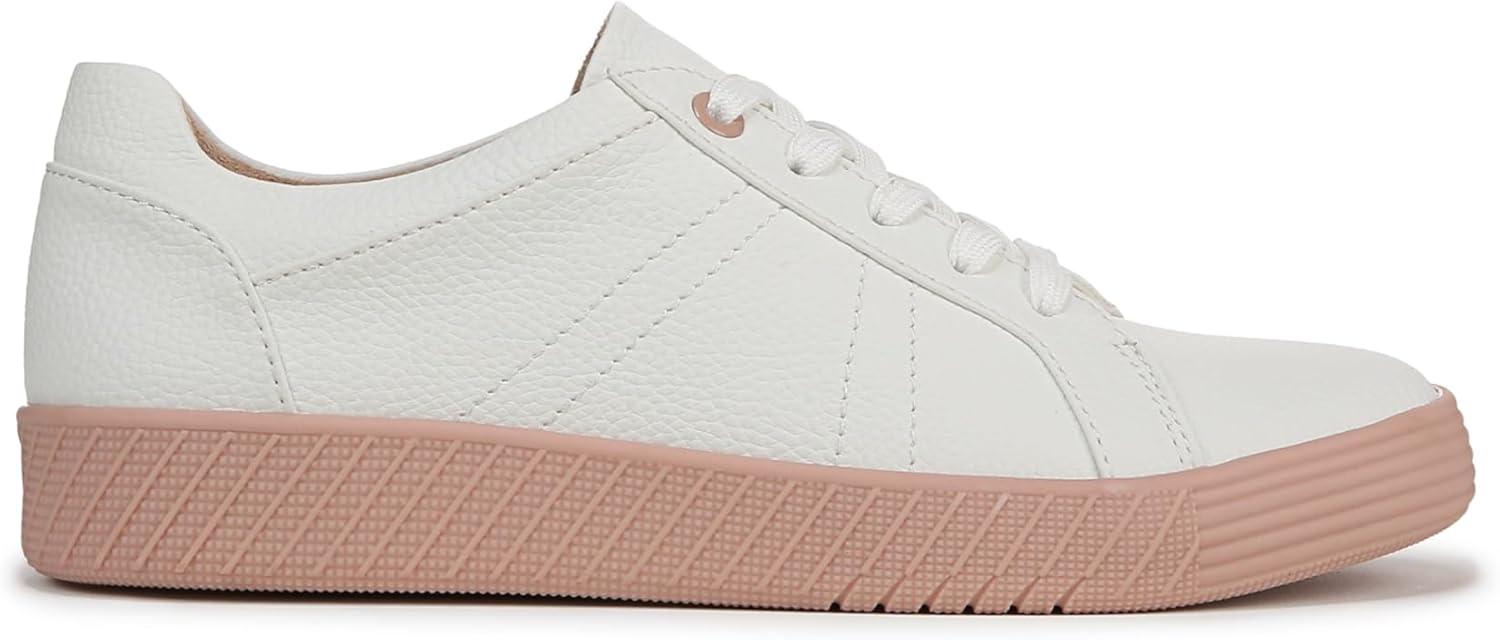 imageNaturalizer Soul Womens Neela LaceUp SneakerWhiteBlush Pink