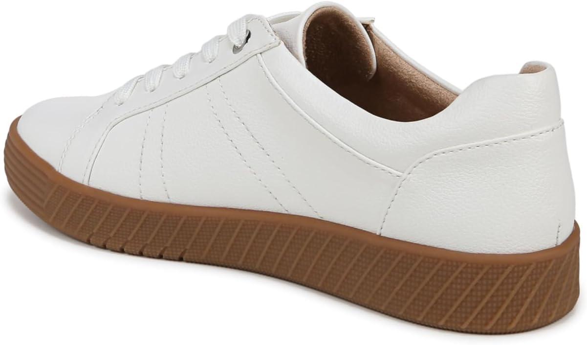 imageNaturalizer Soul Womens Neela LaceUp SneakerWhiteTan Bottom