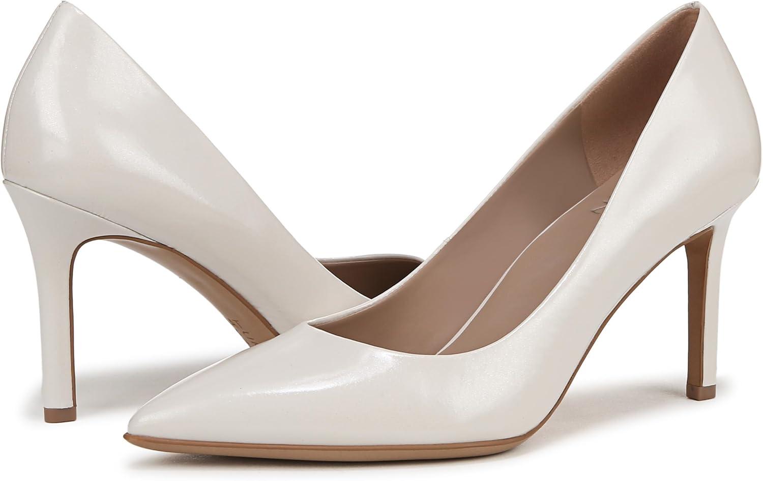 imageNaturalizer Womens Anna Pointed Toe High Heel PumpWarm White Glazed