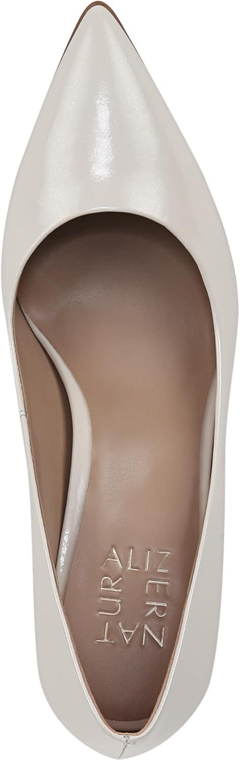 imageNaturalizer Womens Anna Pointed Toe High Heel PumpWarm White Glazed