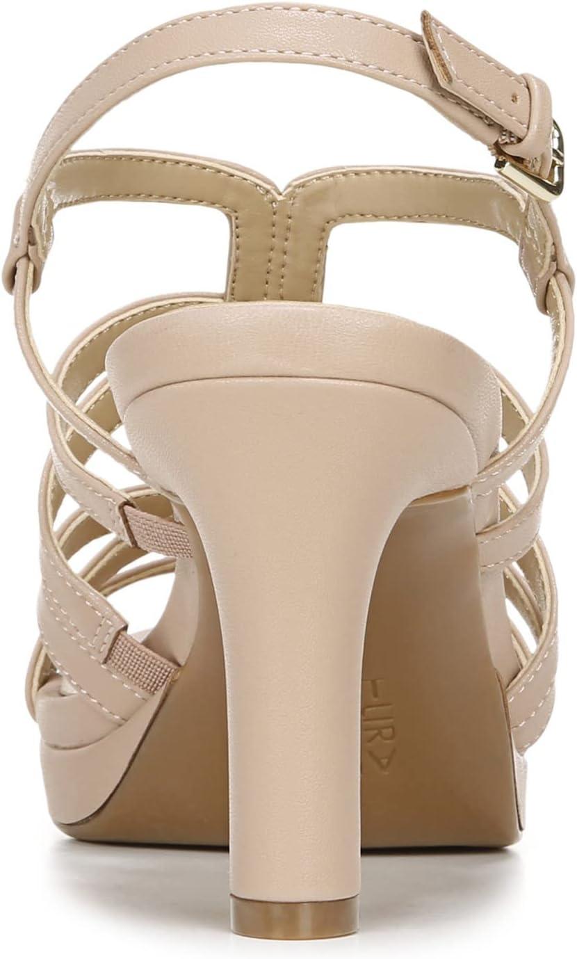 imageNaturalizer Womens Baylor Strappy High Heel SandalBarely Nude