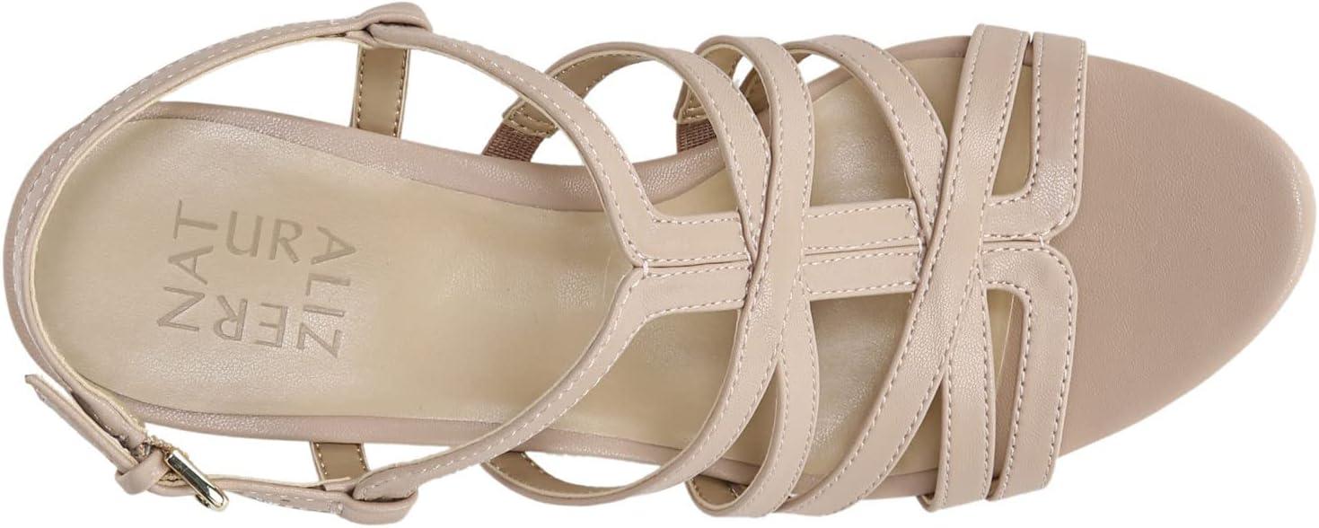 imageNaturalizer Womens Baylor Strappy High Heel SandalBarely Nude