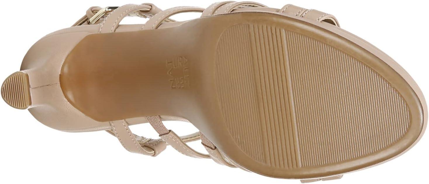 imageNaturalizer Womens Baylor Strappy High Heel SandalBarely Nude