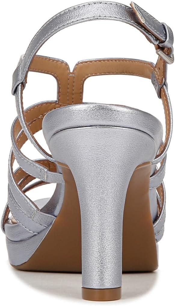 imageNaturalizer Womens Baylor Strappy High Heel SandalBlue Metallic