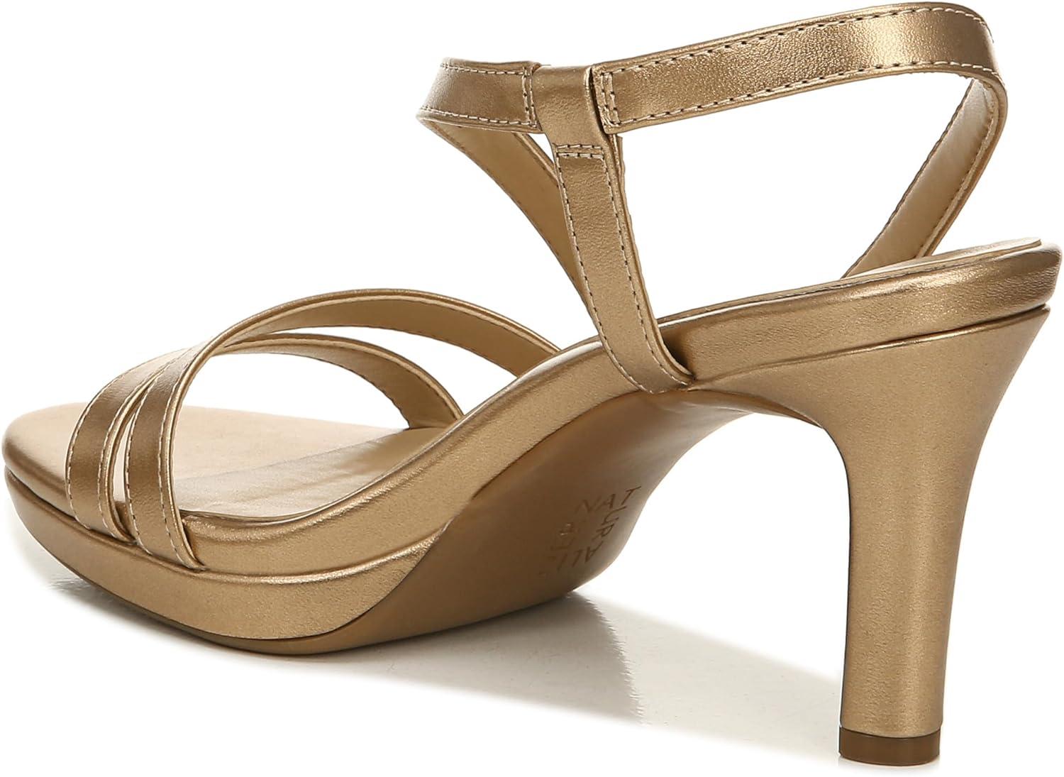 imageNaturalizer Womens Brenta Strappy Platform Dress SandalBronze Pearl