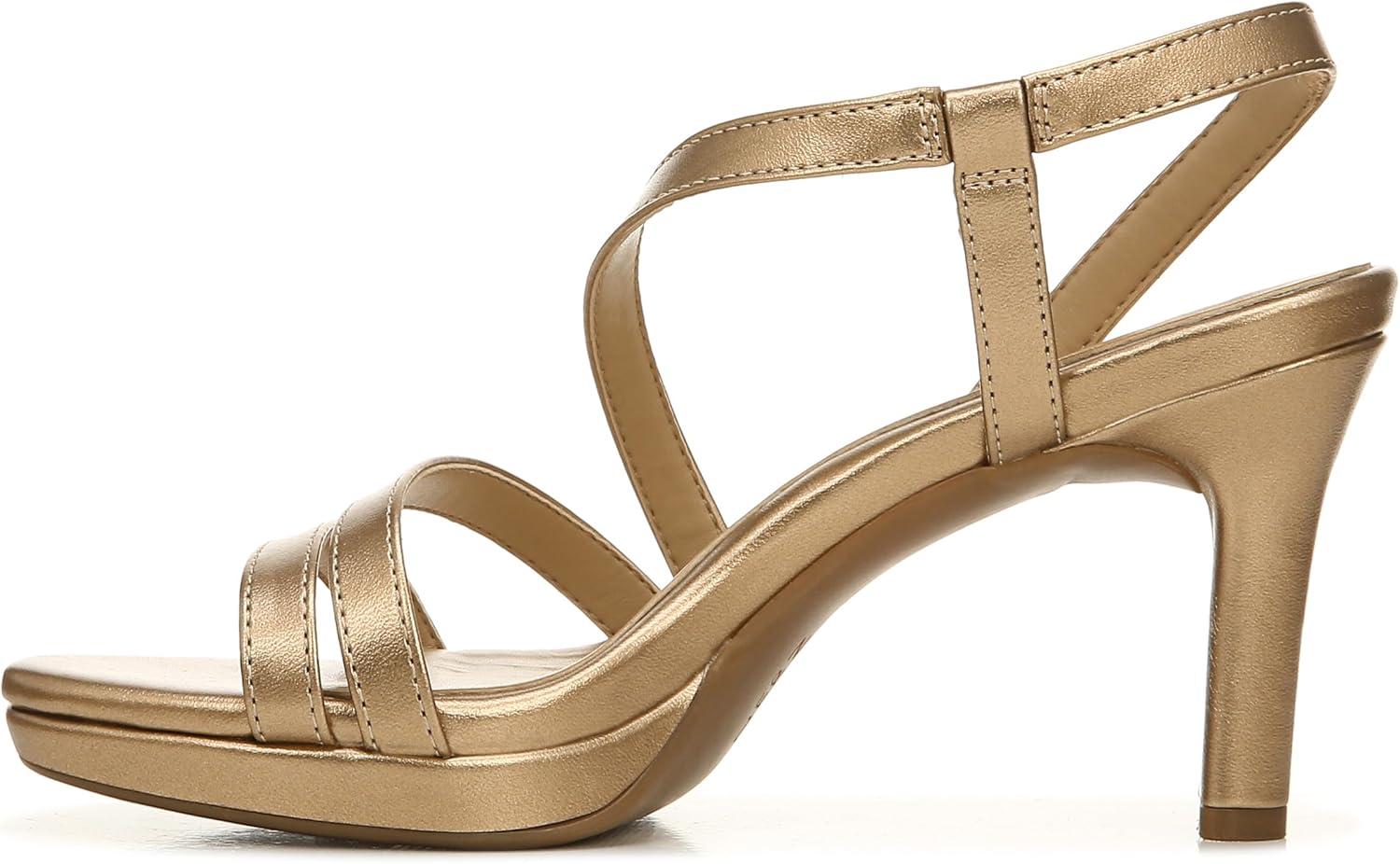 imageNaturalizer Womens Brenta Strappy Platform Dress SandalBronze Pearl