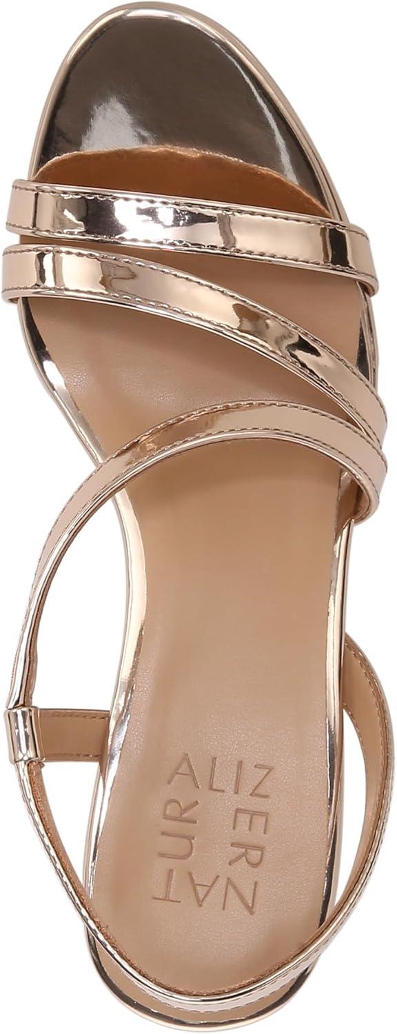 imageNaturalizer Womens Brenta Strappy Platform Dress SandalRose Gold Metallic