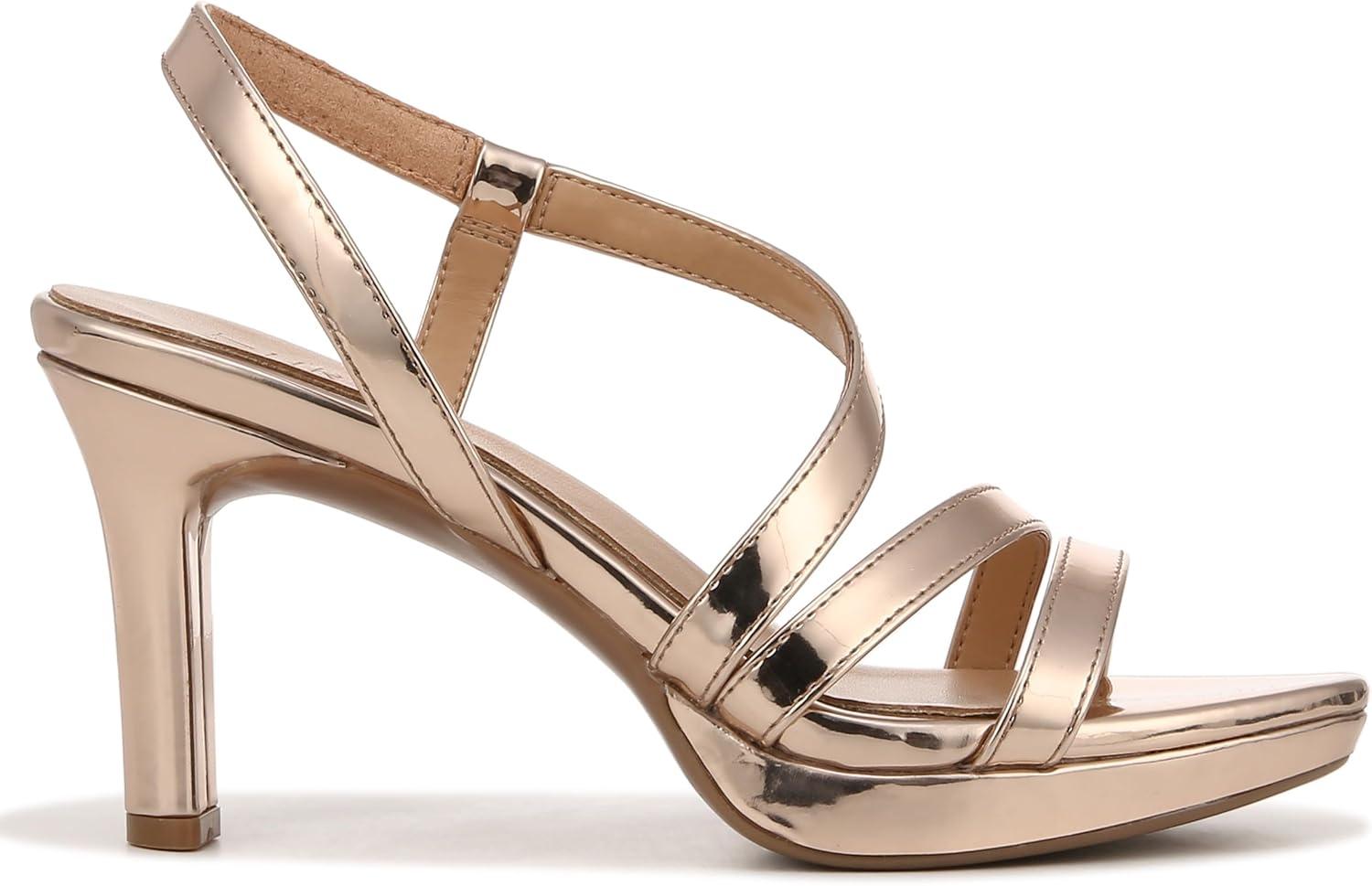 imageNaturalizer Womens Brenta Strappy Platform Dress SandalRose Gold Metallic